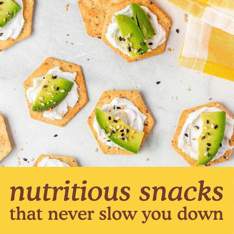 Organic Seed Crackers, Everything - Gluten Free, Vegan, Healthy Snacks, Paleo Fr gallery