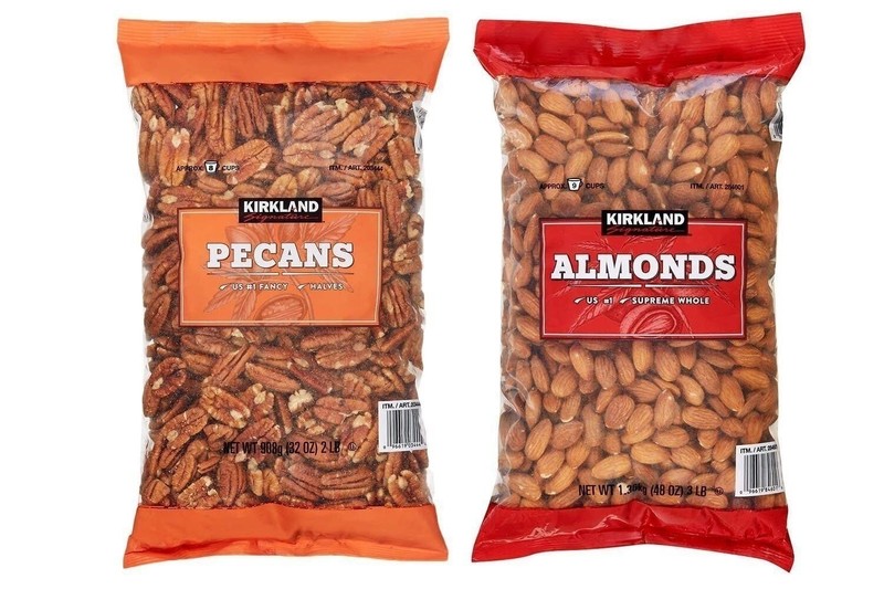 Kirkland Signature Pecan and Almonds Bundle - Includes Kirkland Signature...