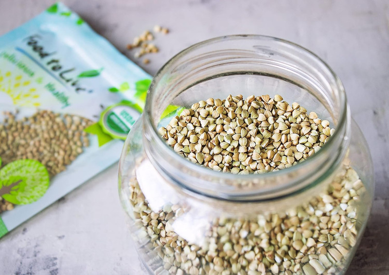 Organic Buckwheat Groats, 5 Pounds – Whole Grain Buckwheat Seeds by . Hulled, No gallery