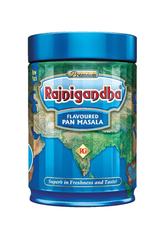 Rajnigandha Premium Mouth Freshener Flavoured Pan Masala Tin Dabba Pack 10X100g gallery