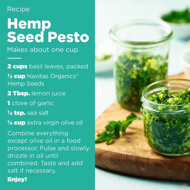Navitas Organics Hemp Seeds - 8oz gallery