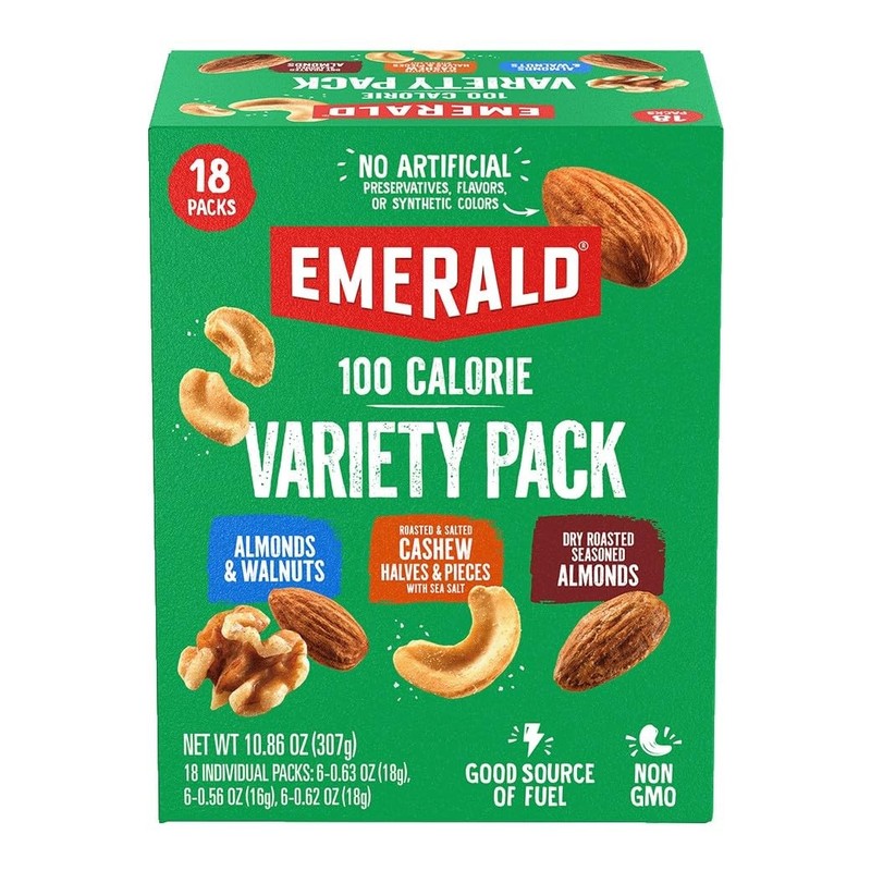 Nuts Mixed Nuts Variety Pack 18ct (1-Pack) , 100-Calorie Individual Packs , F…