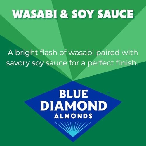 Wasabi Soy Flavored Almonds 1.5 oz Single Serve Bags 12 Pack Snack Nuts gallery