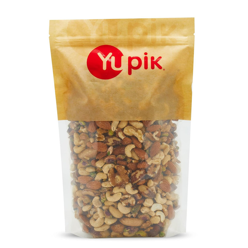 Raw Mixed Nuts, 1 Lb, Premium Nut Blend with Almonds, Walnuts, Pistachios, Cashe gallery