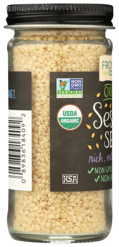 Frontier -Op Organic Whole Sesame Seed By Co-Op 2.29 Oz Seeds 2.32 1 Pack gallery