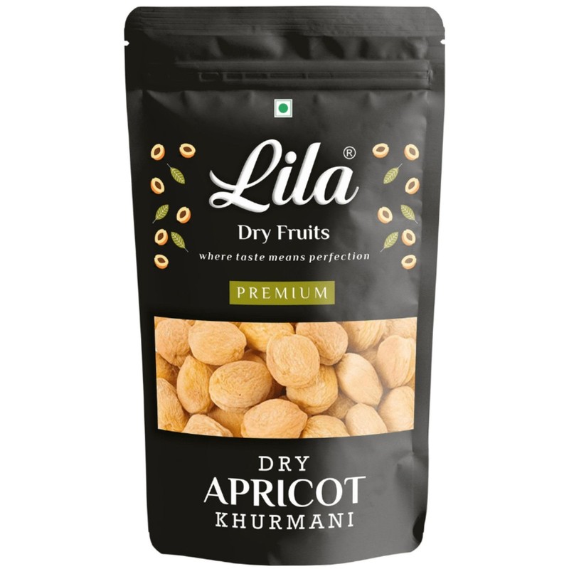 Lila Dry Fruits Afghani Apricots 1Kg | Natural Sweet Khubani Khurbani Healthy