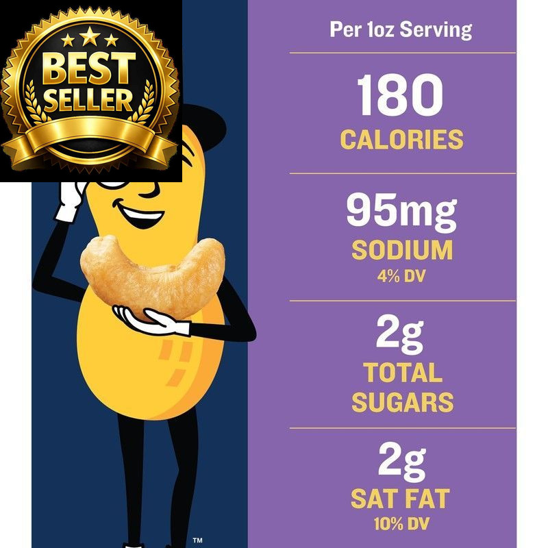 PLANTERS Deluxe Salted Mixed Nuts, Roasted Cashews, 34 Ounce (Pack of 1) gallery
