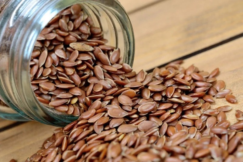 Brown Flax Seeds Whole Raw Grain Flaxseed NON GMO Linseed gallery