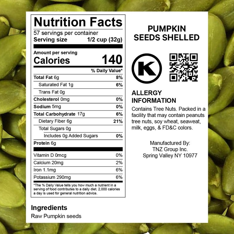 Raw Pumpkin Seeds to Eat- 4 Lbs Bulk Pack Unsalted Pumpkin Seeds Healthy Snack O gallery