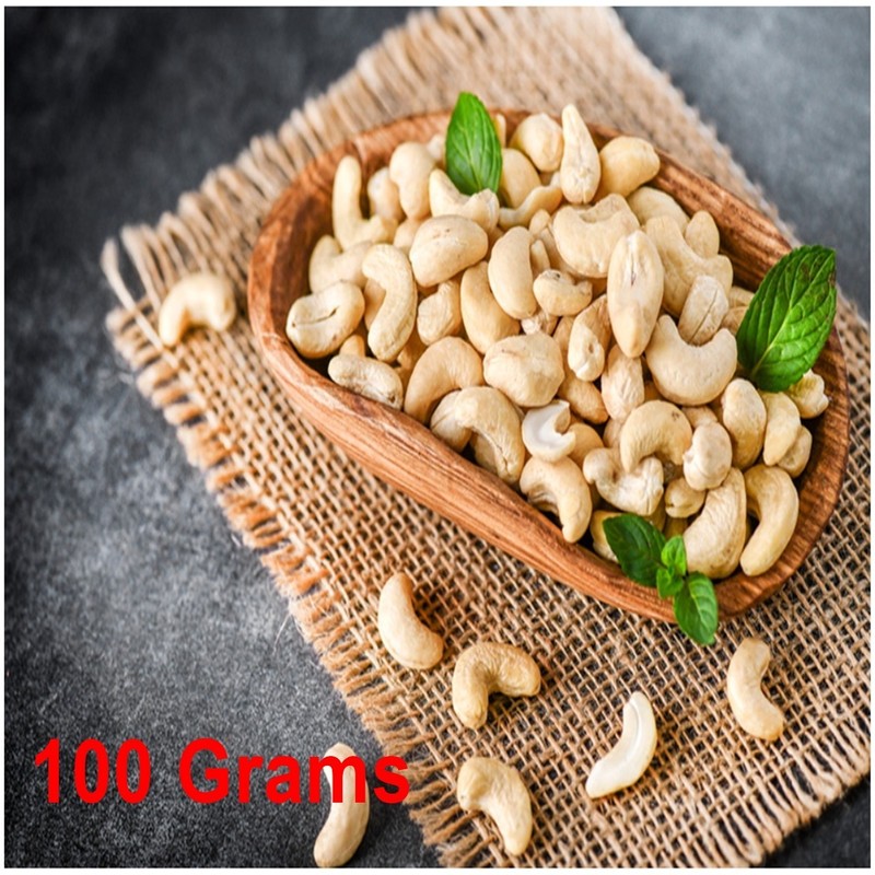 Premium Roasted Cashew Nuts 100g Natural Whole Grade A Healthy Keto Snack Fresh