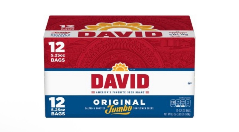 David Jumbo Sunflower Seeds, 5.25 oz., 12 pk.