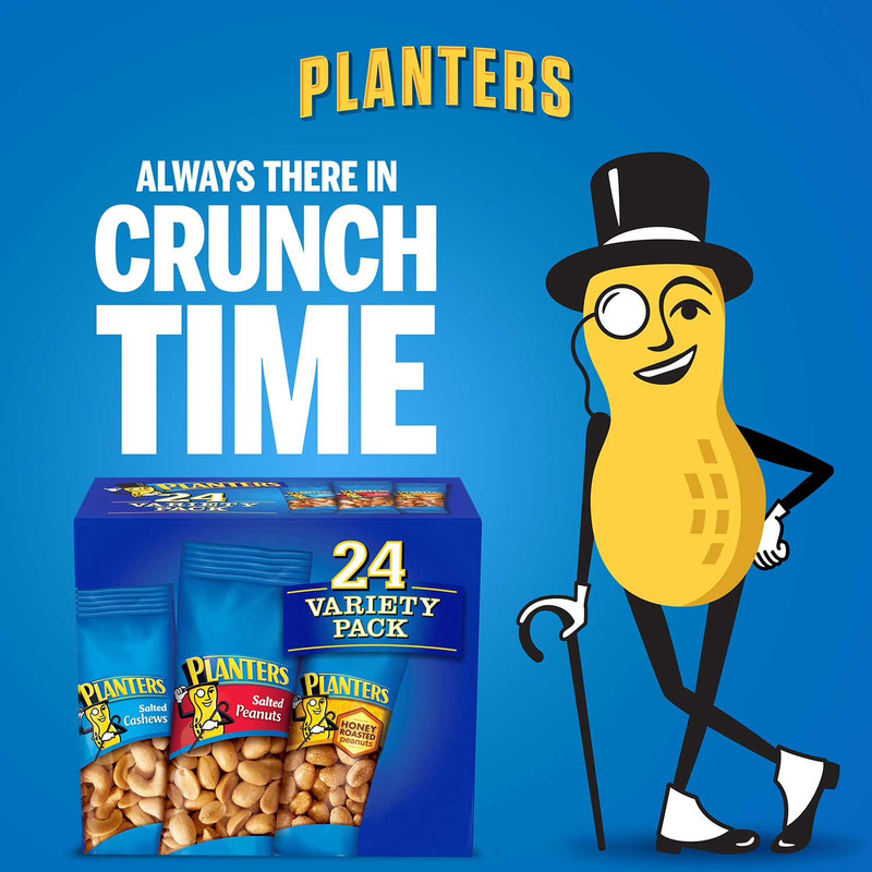 Planters Variety Pack Cashews & Peanuts, 24 pk. 40.5 oz. Premium, Kosher, BEST gallery