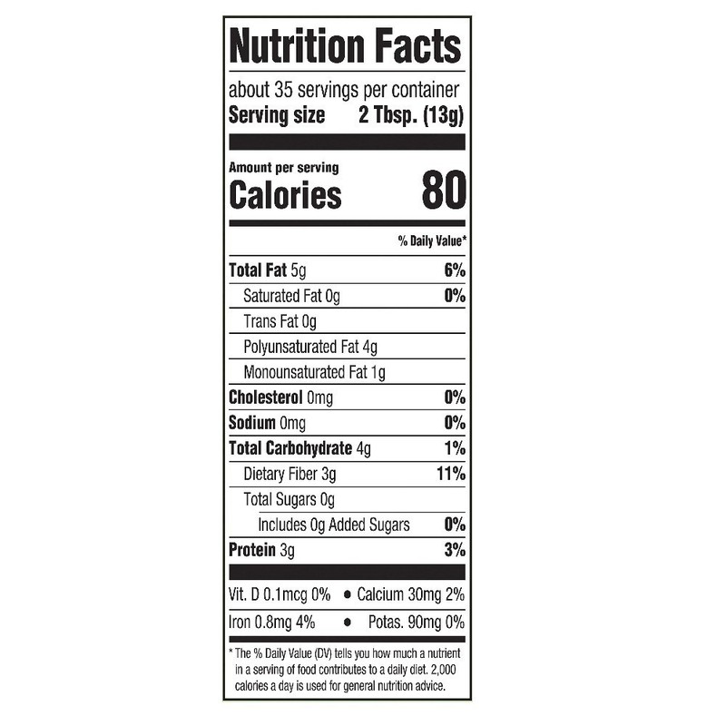 Organic Ground Cold Milled Flax Seed 2 Pack 16 oz gallery