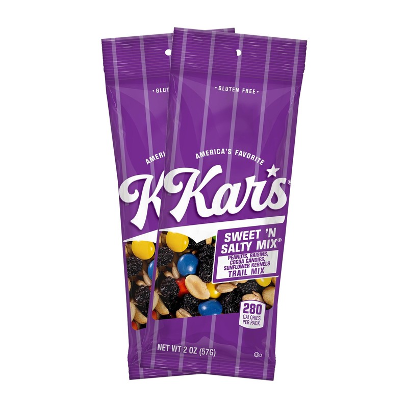 Kar’s Nuts Sweet ‘N Salty Trail Mix, 2 oz Pouch (Pack of 72), Gluten-Free Tra…