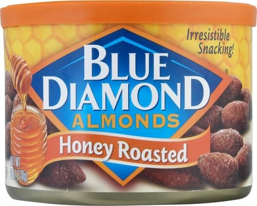 Blue Diamond Almonds, Sweet Honey Roasted Classic Flavor, GMO Free, Kosher, 6 oz gallery