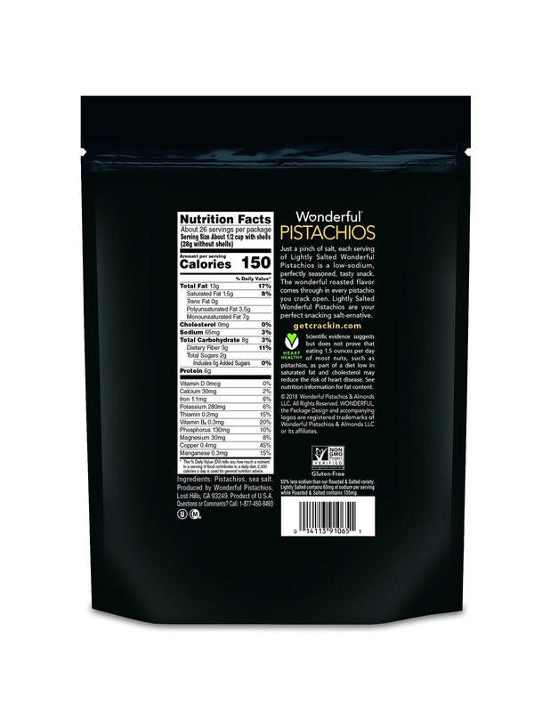 Wonderful Pistachios, Roasted & Lightly Salted, 48 oz (Contains Tree Nut) gallery