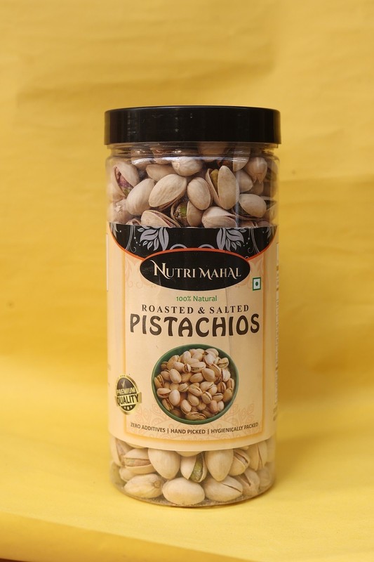Nutri Mahal Pistachios 250 Gram, Salty , Real , Fresh Dry Fruits Pistachios