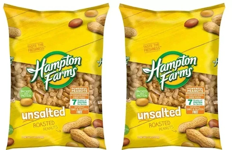 Hampton Farms Unsalted In-Shell Peanuts, 5 lbs. (pack of 2) High-Protein Snacks gallery