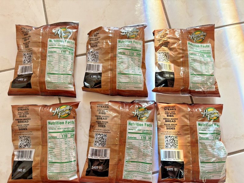 LOT OF 6 - TEXAS ROADHOUSE Salted & Roasted Peanuts (4oz Bags) *FAST SHIPPING* gallery