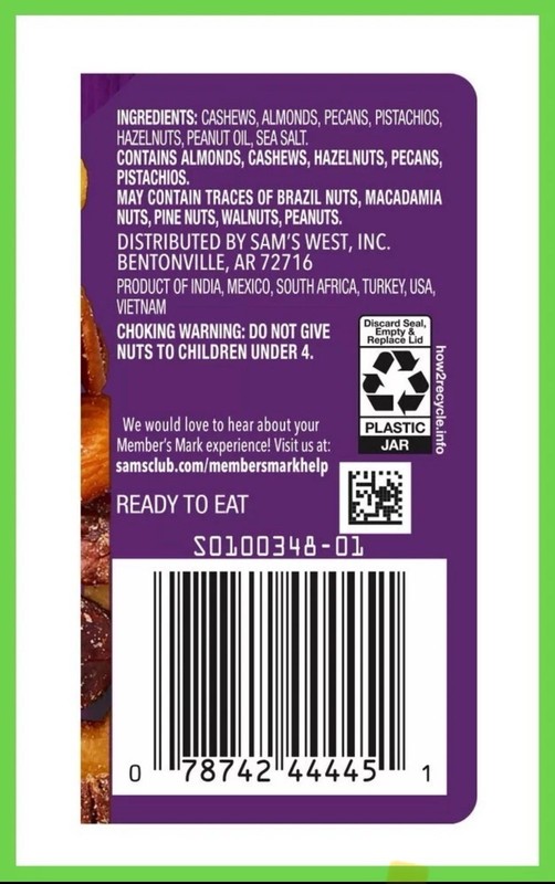 2 PACK - Member's Mark Deluxe Mixed Nuts with Sea Salt (34 oz.) gallery