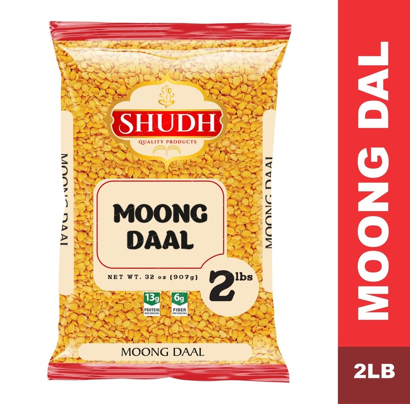 Shudh Moong Dal (Split Mung Beans Without Skin) Lentils 2lbs ~ All Natural | ... gallery