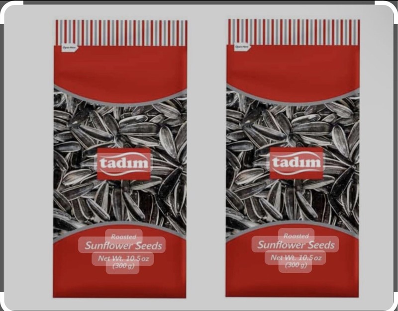 TADIM Roasted SUNFLOWER SEEDS 2×300 G. /2x 10.5 Oz