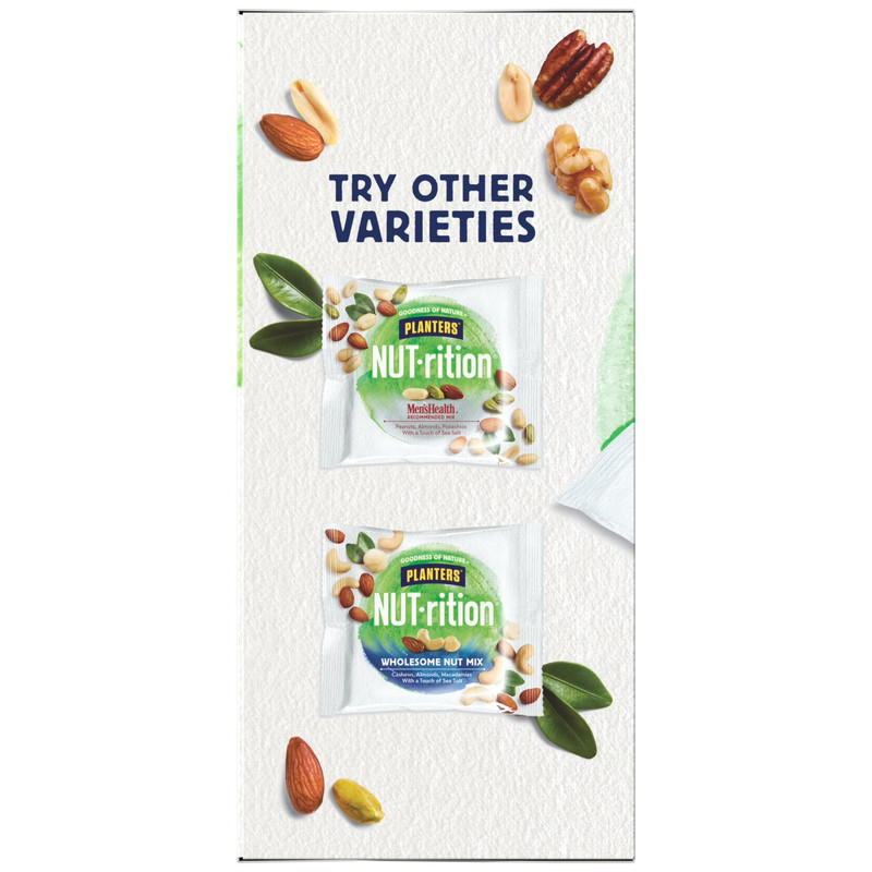 (4 Pack) NUT-RITION Heart Healthy Nut Mix, Shelf Stable, Plant Based Protein, 1 gallery