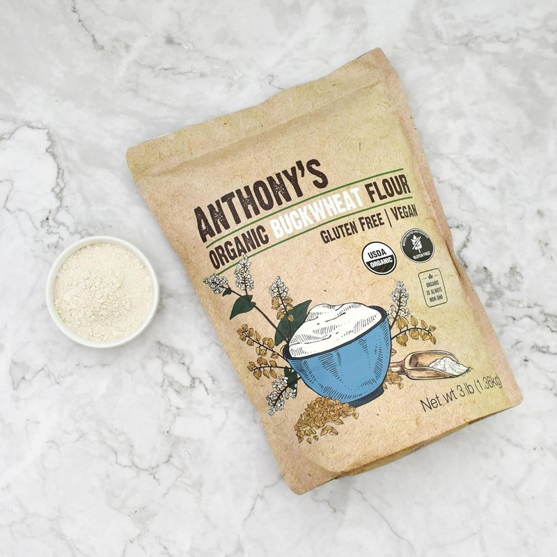Organic Buckwheat Flour, 3 lb, Grown in the , Gluten Free, gallery