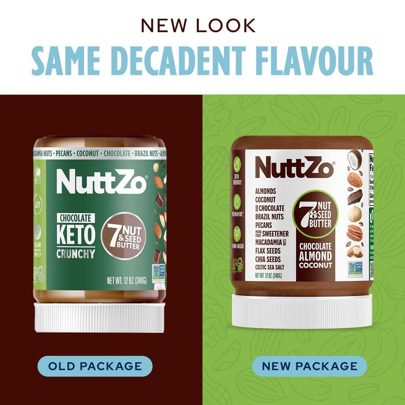NuttZo 12 Ounce Nut Butter 7 Nuts Seeds Keto Friendly Healthy Snack Spread gallery