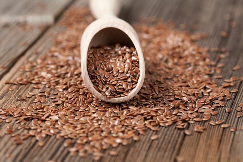 1 lb. Brown Whole Flax Seeds Omega-3 Non-GMO Linaza Raw Flaxseed Kosher 1 Libra gallery
