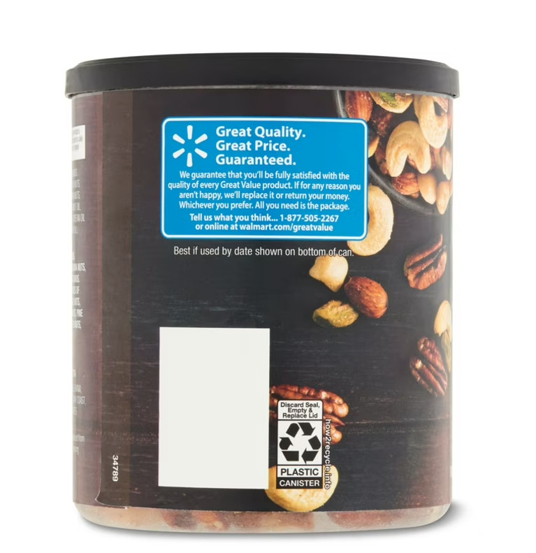 2 PACK Great Value Lightly Salted, Deluxe Mixed Nuts, 15.25 oz gallery