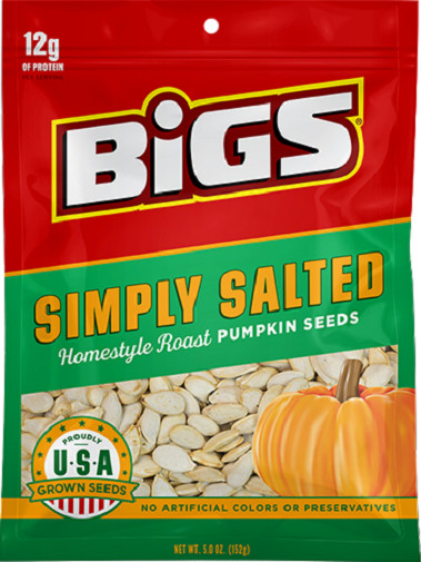 Bigs Simply Salted Homestyle Roast Pumpkin Seeds