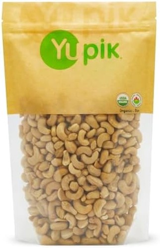 Yupik Organic Raw Cashews, 2.2 lb (35.2 oz), Kosher, Gluten-Free, Non-GMO, Ve... gallery