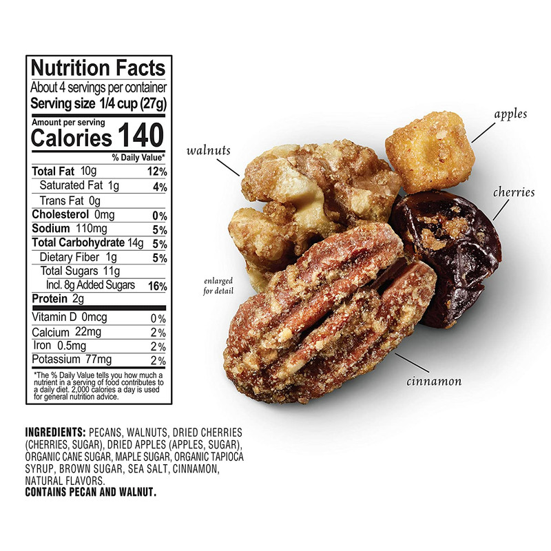 Sahale Snacks Maple Pecans Glazed Mix 4 Ounces Pack of 6 gallery