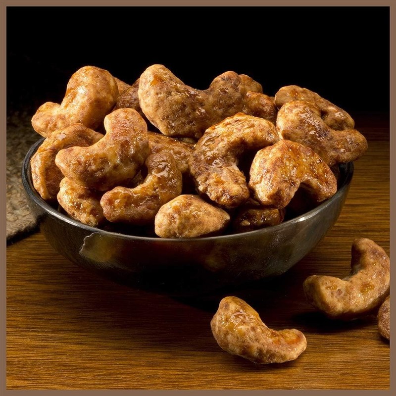 Squirrel Brand Sweet Brown Butter Cashews, 3.5 Ounces Resealable Bag, Gluten gallery