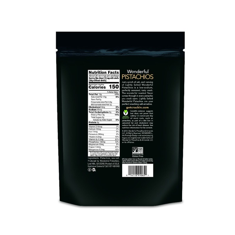 Wonderful Pistachios, Roasted & Lightly Salted, 48 oz (Contains Tree Nut) gallery