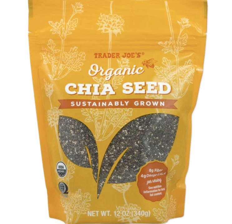 Trader Joe’s Organic Chia Seed 12 Oz Bag