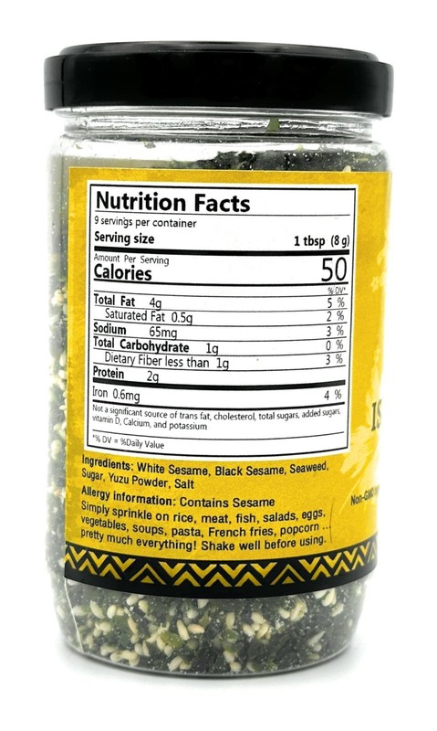 Pono Hawaiian ISLAND YUZU Furikake Rice Seasoning Premium Ingredients-Gluten-Fre gallery