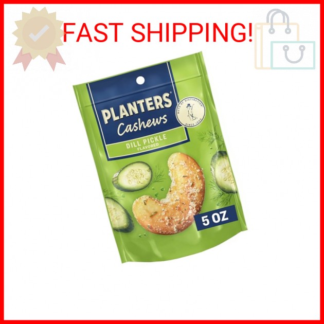 PLANTERS Cashews Dill Pickle - Trail Mix Snack Packs - Snacks with Dill Pickle, gallery