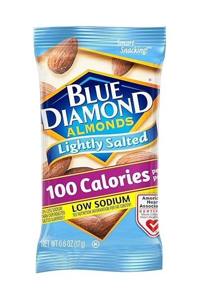 Blue Diamond Almonds Low Sodium Lightly Salted Snack Nuts, 100 Calorie Packs, 0. gallery