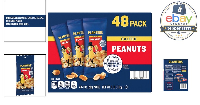 Salted Peanuts 48 Packs 1-Ounce gallery