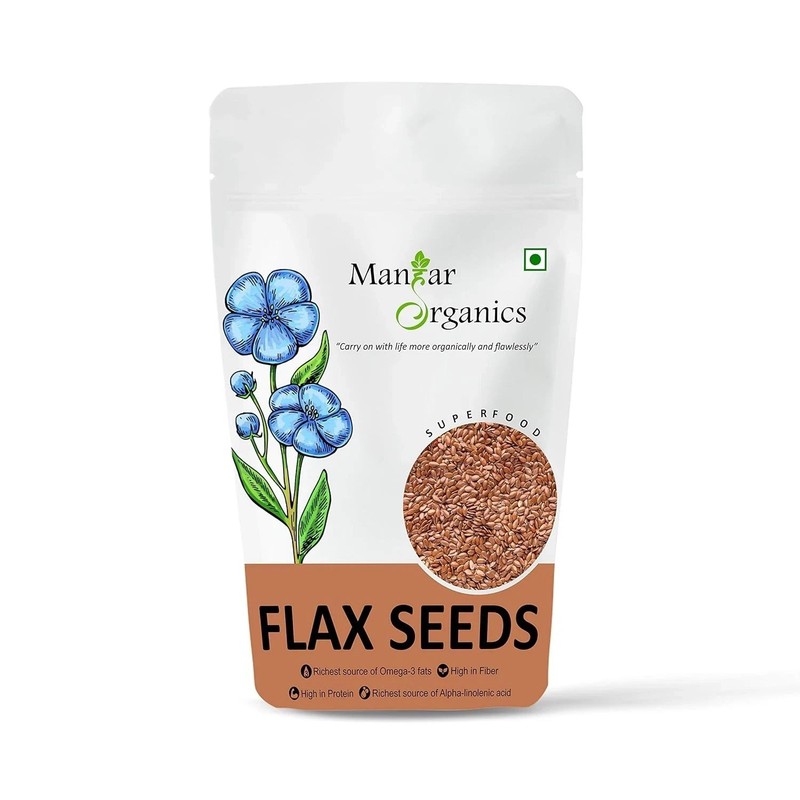 ManHar Organics Flax Seeds 250gm