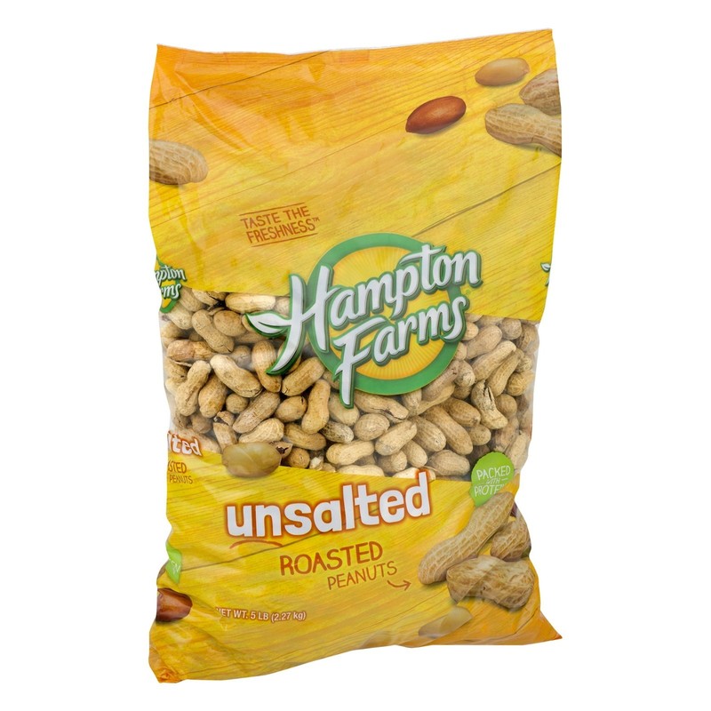 6-pack Hampton Farms Unsalted In-Shell Peanuts (5 lbs.) gallery