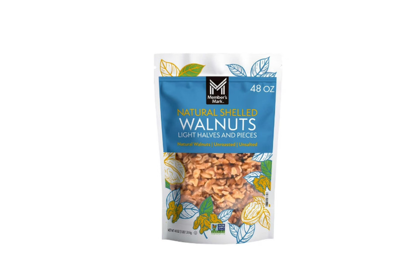Member’s Mark Natural Shelled Walnuts, 48 oz.