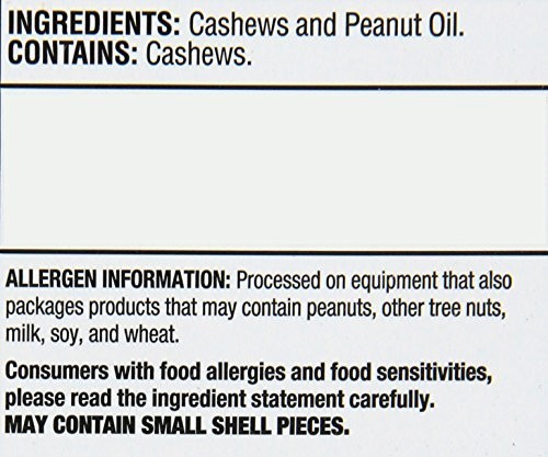 Cashews Unsalted Whole 2.5 Pound Jar Salt Free Roasted Snacking Baking Bulk gallery