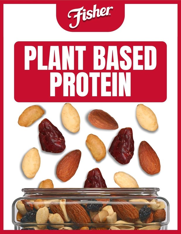 Hunger Fighter Trail Mix 38oz Canister: Peanuts, Almonds, Cranberries, Soy gallery