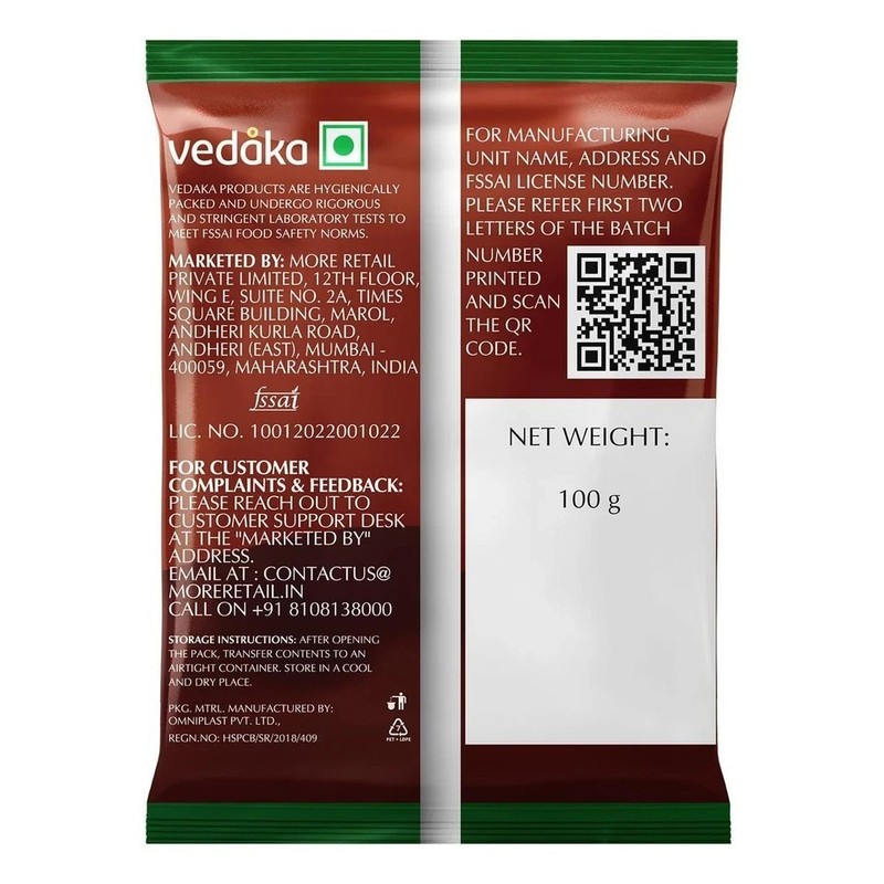 Amazon Brand Vedaka Hulled Seame Seed 100 G Nylon Sesame Til G213 gallery