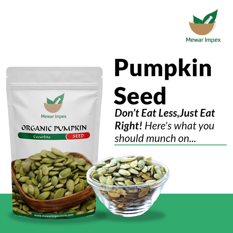 Mewar Impex Organic Pumpkin Seeds 200gm gallery
