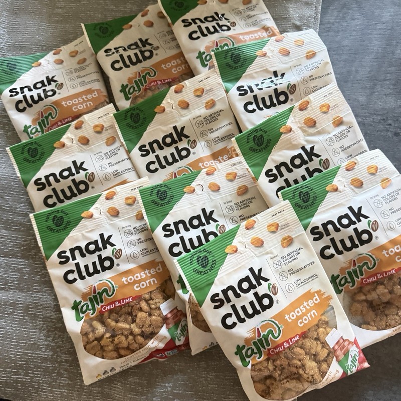 Snak Club Tajin Toasted Corn with Chili and Lime Season 11-pack EXP 9/26