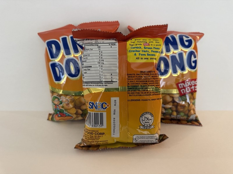 3 Pack X Ding Dong Snack Mix Nuts with fava beans and cracker nuts (100 Gram) gallery